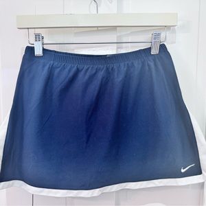 Nike FIT DRY - TEAM - Tennis Golf Pickle Ball - S - Navy White Trim